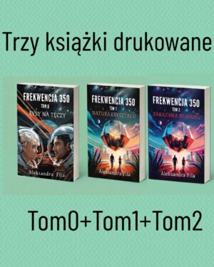 Zestaw: 3 książki druk "Frekwencja 350". Tom0+Tom1+Tom2