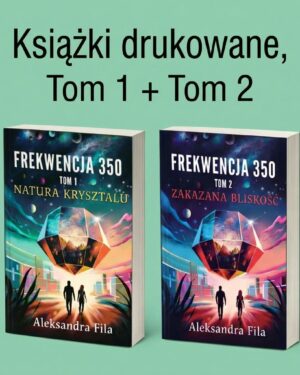Zestaw 2 książki druk „Frekwencja 350”. Tom1+Tom2